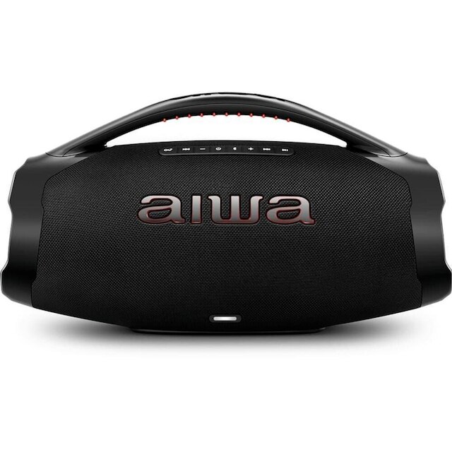 Caixa de Som Aiwa Boombox Plus BBS-01-B, Bluetooth, 200W RMS, IP66, 30 Horas de Bateria,4899-01